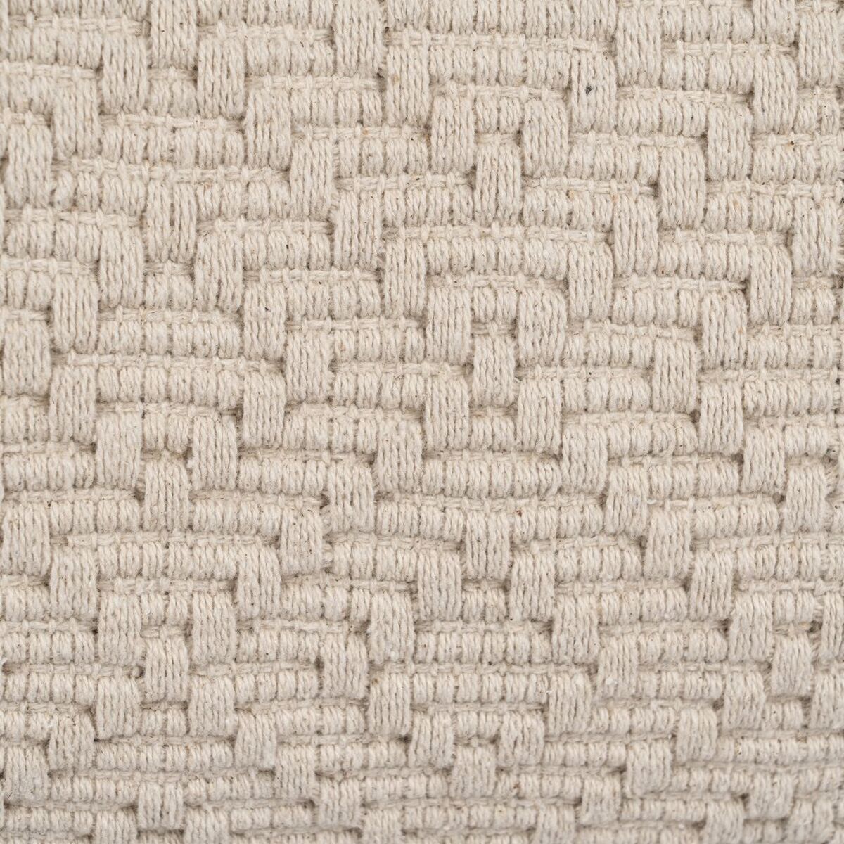 Kissen Baumwolle Beige 30 x 60 cm