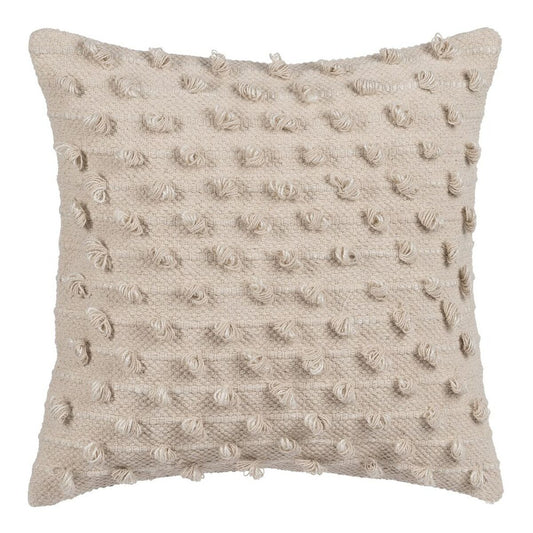 Kissen Baumwolle Beige 45 x 45 cm