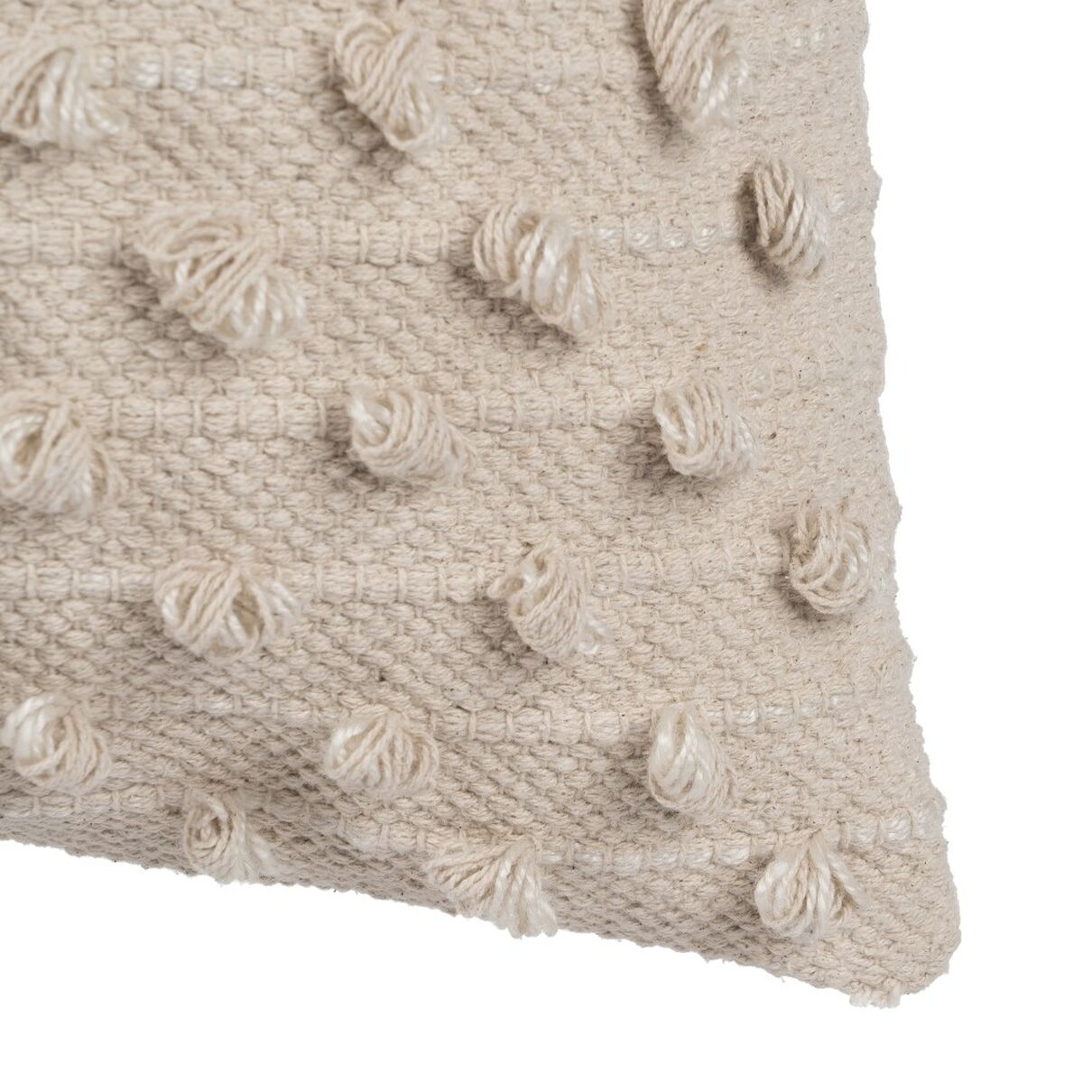 Kissen Baumwolle Beige 45 x 45 cm