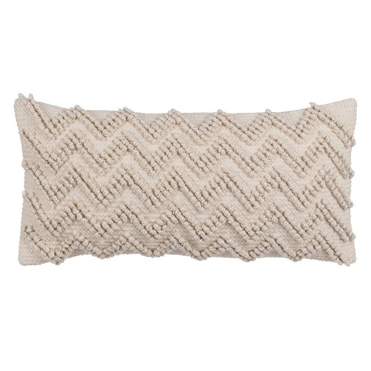 Kissen Baumwolle Beige 30 x 60 cm