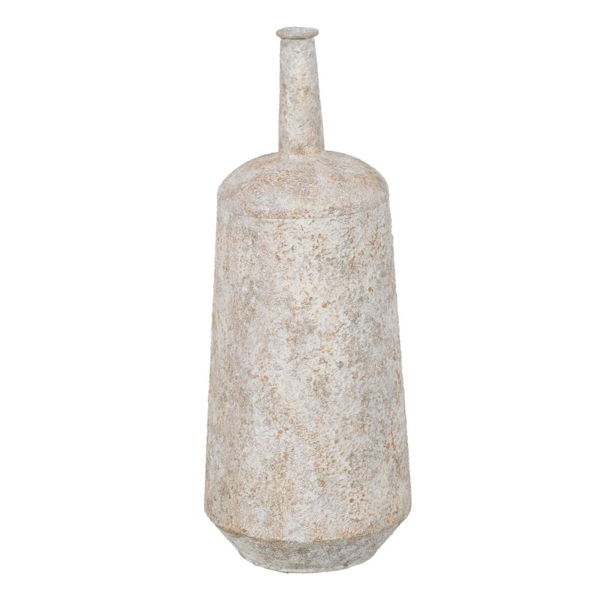 Vase Creme Eisen 20 x 20 x 51 cm