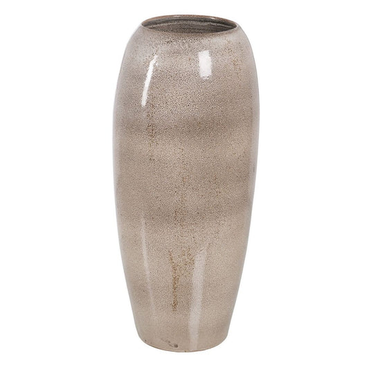 Vase Beige aus Keramik 35 x 35 x 81 cm