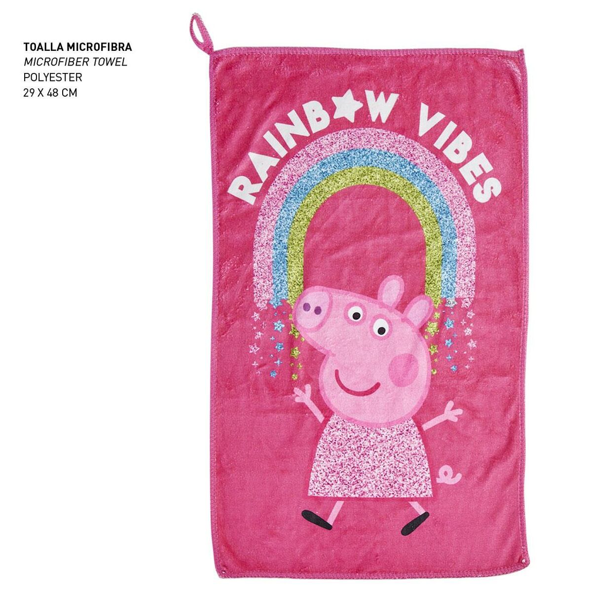 Kulturbeutel mit Zubehör Peppa Pig Pink 23 x 16 x 7 cm