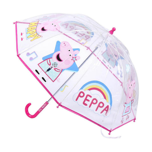 Regenschirm Peppa Pig 45 cm Rosa (Ø 71 cm)