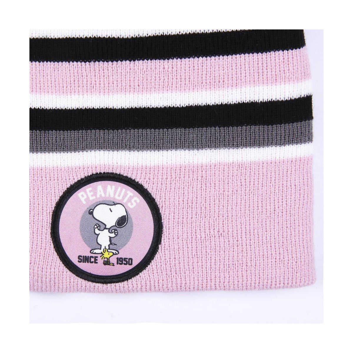 Kindermütze Snoopy Rosa (Einheitsgröße)