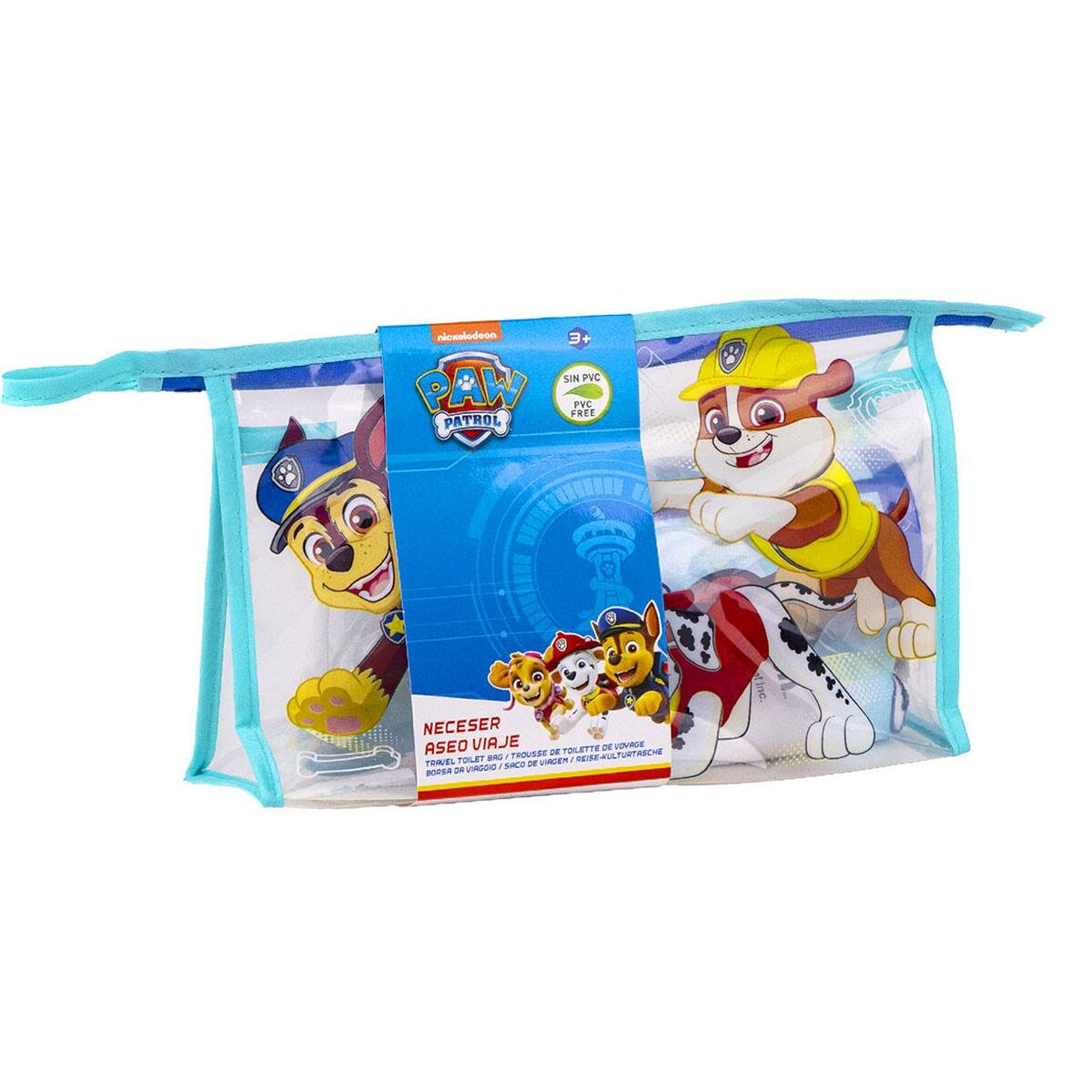 Kinder Reisetoilettengarnitur The Paw Patrol 4 Stücke Hellblau