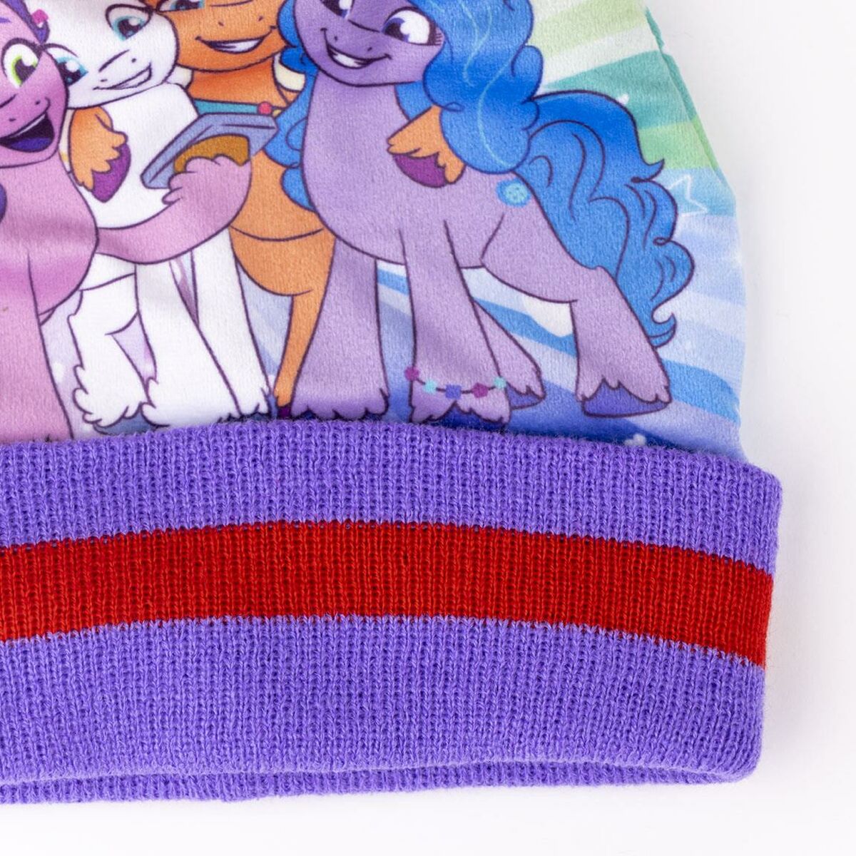 Mütze, Handschuhe und Halstuch My Little Pony 3 Stücke Lila