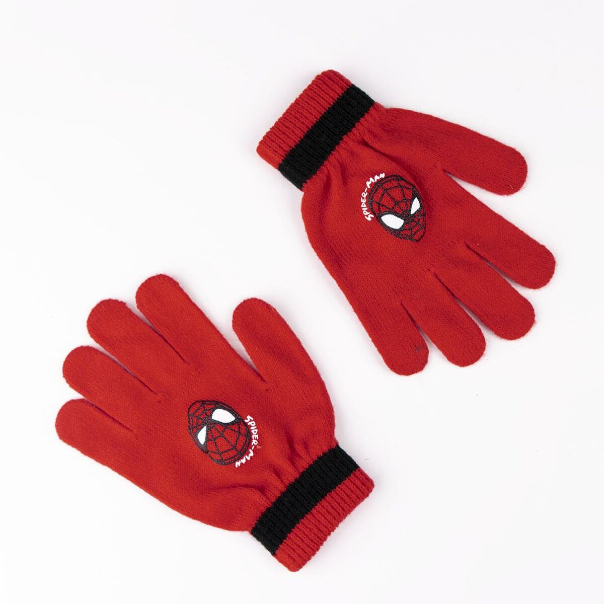 Handschuhe Spiderman Rot