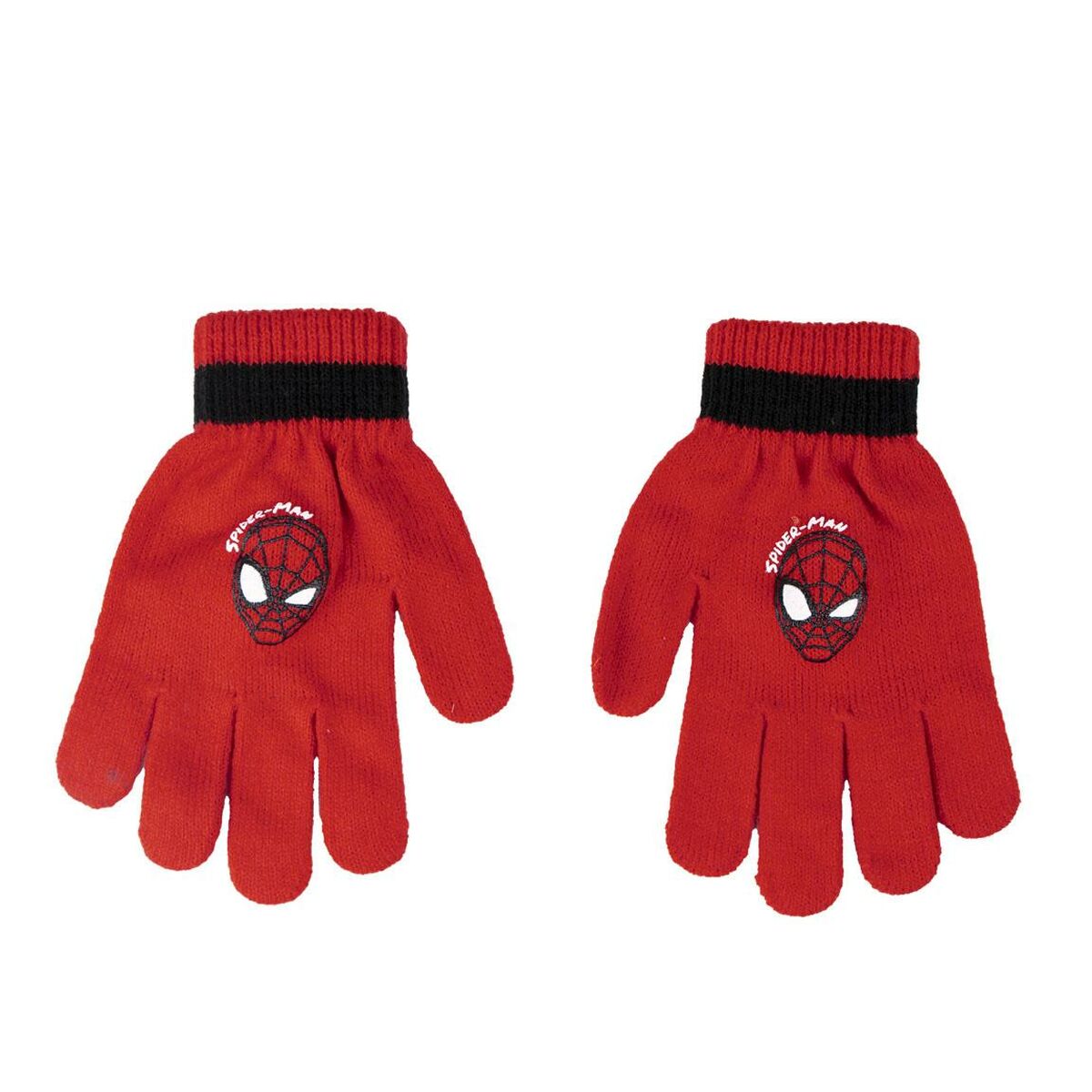 Handschuhe Spiderman Rot