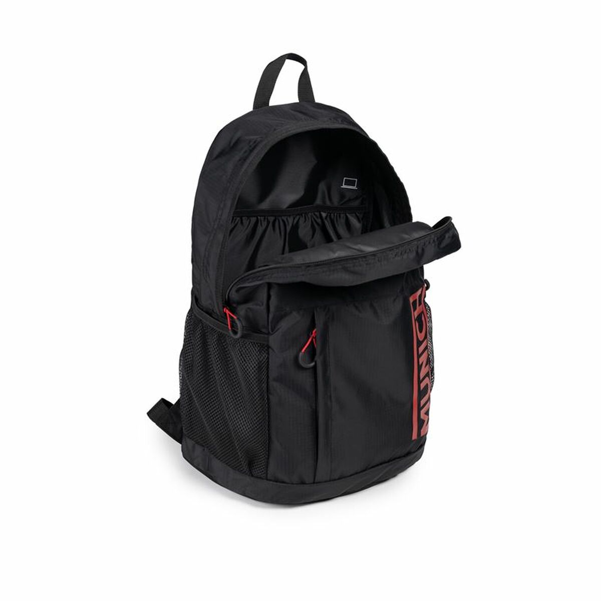 Lässiger Rucksack Munich Gym Sports 2.0 Slim Schwarz