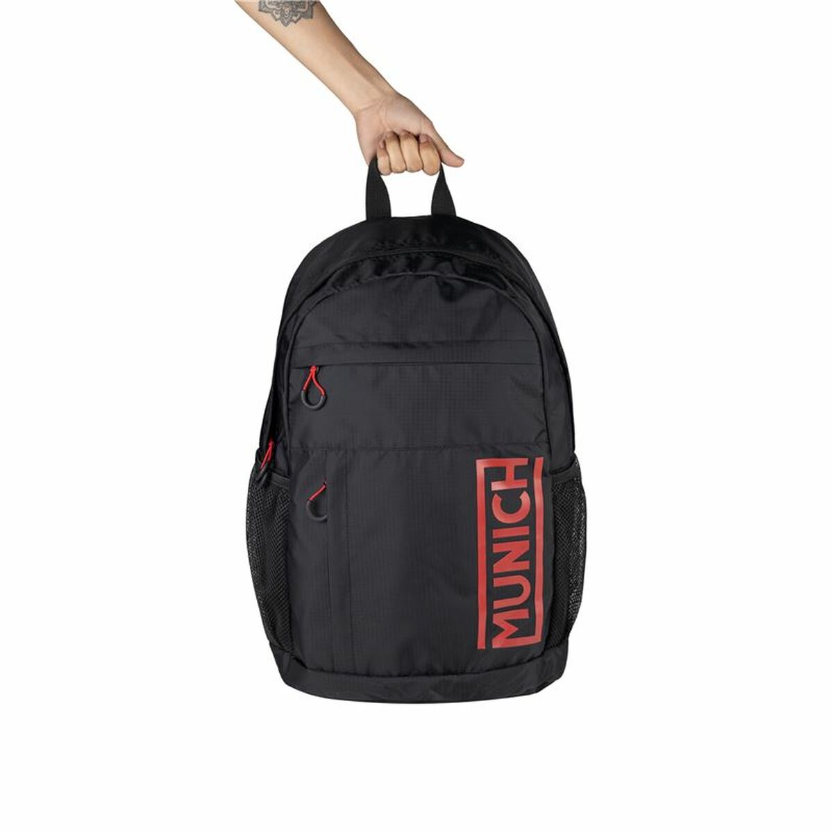 Lässiger Rucksack Munich Gym Sports 2.0 Slim Schwarz