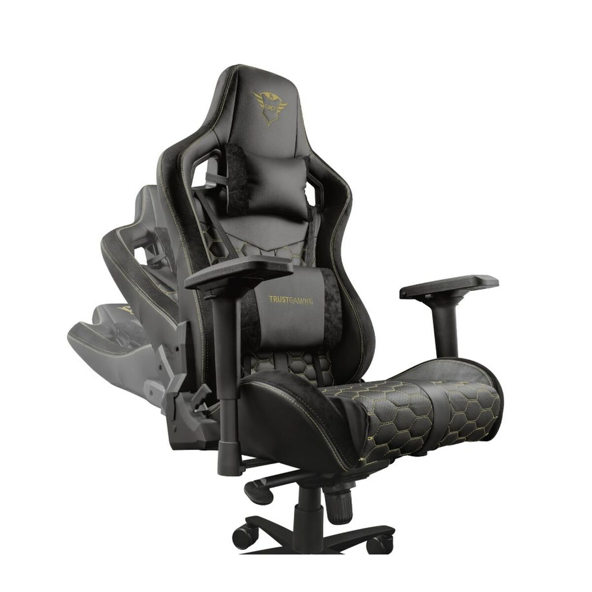 Gaming-Stuhl Trust GXT 712 Resto Pro Gelb Schwarz