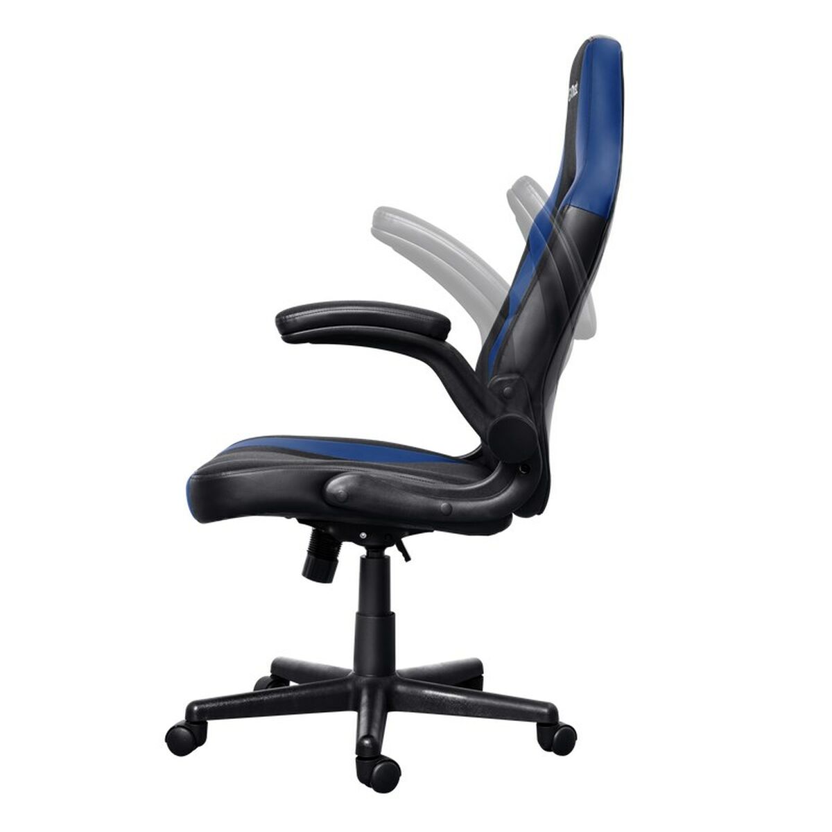 Gaming-Stuhl Trust GXT 703B RIYE Schwarz/Blau