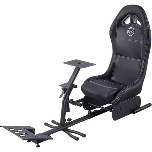 Rennsport-Sitz Mobility Lab Qware Gaming Race Seat Schwarz 60 x 48 x 51 cm