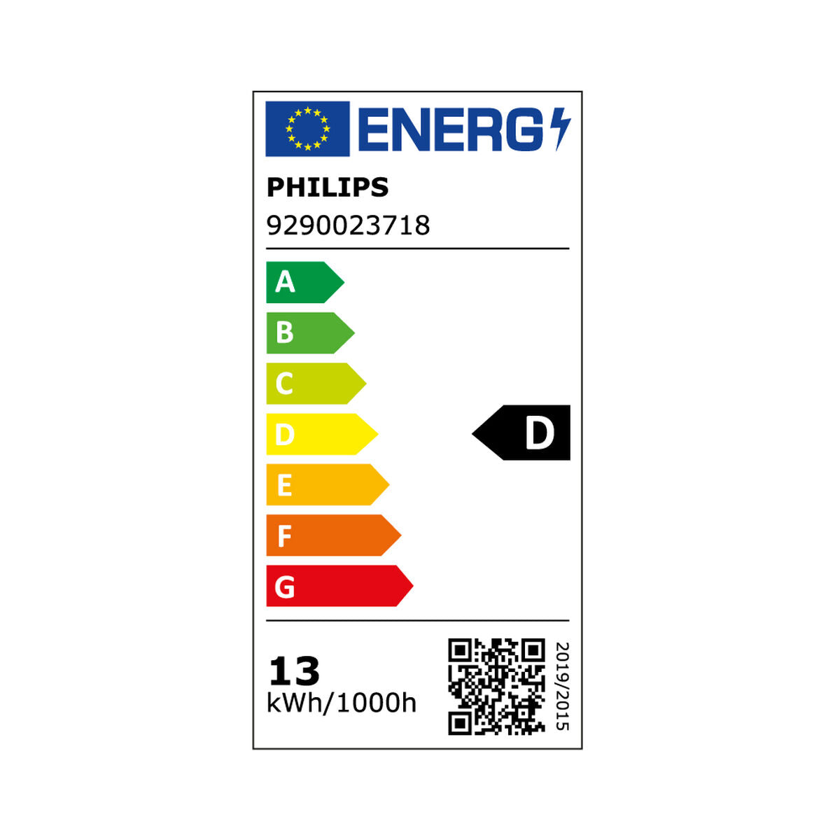 LED-Lampe Philips D 120 W 13 W E27 2000 Lm 7 x 12 cm (2700 K)