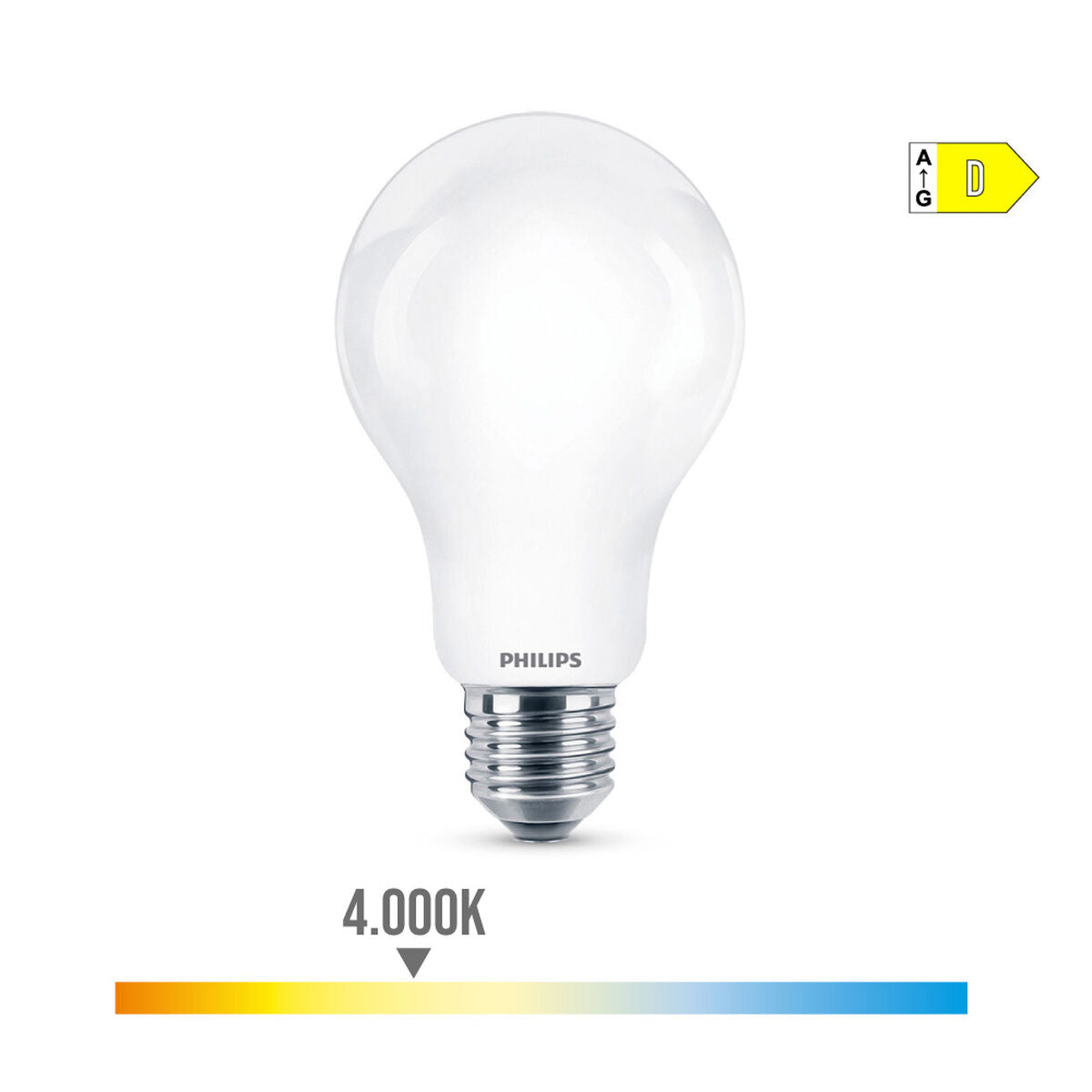 LED-Lampe Philips D 120 W 13 W E27 2000 Lm 7 x 12 cm (4000 K) 7 x 12 cm