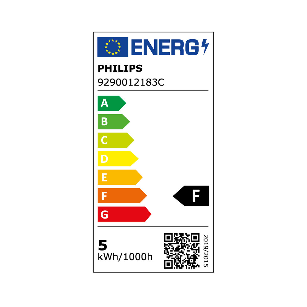 Kaltlicht LED-Glühbirne Philips F 4,6 W 50 W GU10 390 lm 5 x 5,4 cm (6500 K)