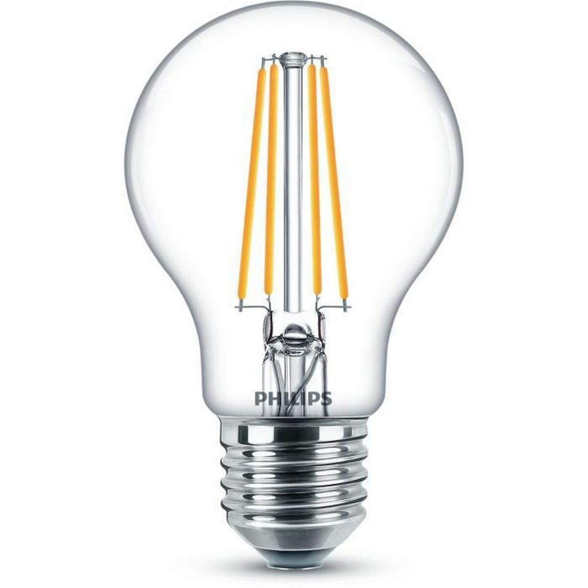 LED-Lampe Philips Classic 60 W Weiß E E27 (2700 K) (2 Stück)