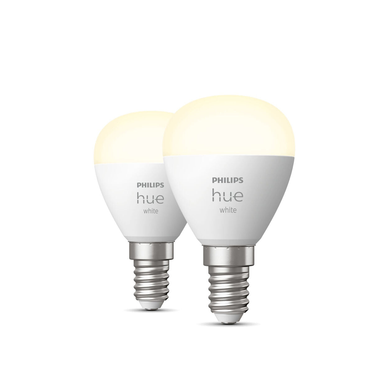 Smart Glühbirne Philips Bombilla esférica P45 E14 pack de 2