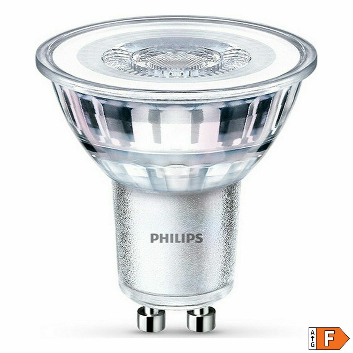 LED-Lampe Philips F 4,6 W GU10 390 lm 5 x 5,4 cm (4000 K)