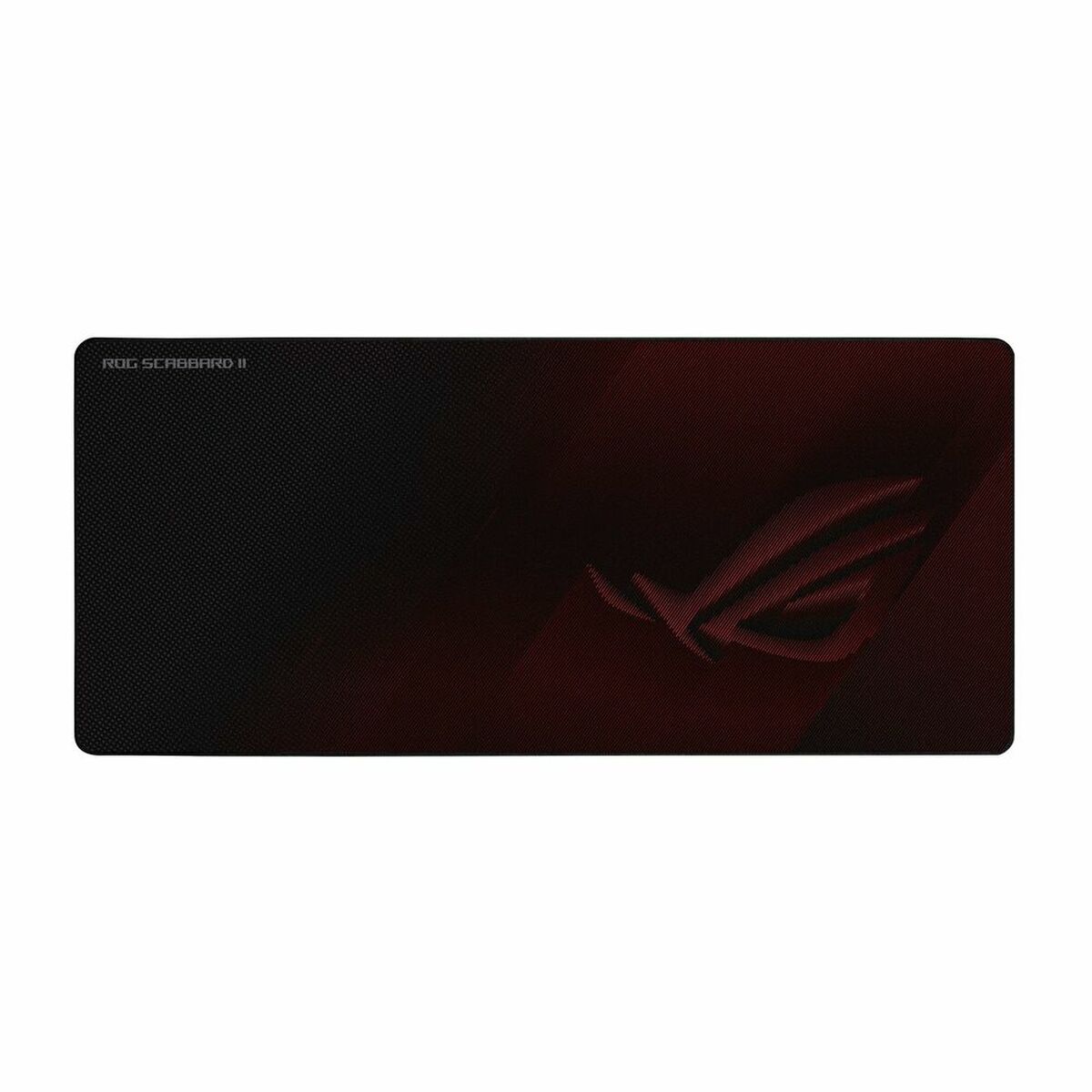 Anti-Rutsch-Matte Asus Scabbard II Rot 90 x 40 cm Schwarz