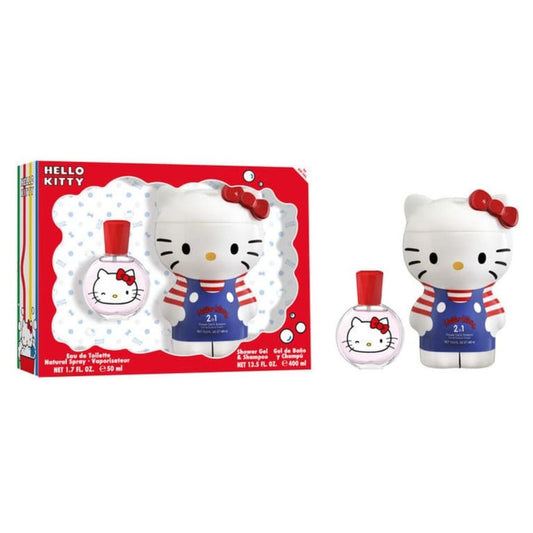 Reise-Toilettentasche Hello Kitty Hello Kitty Set Colonia Gel Ducha Lote 2 Stücke