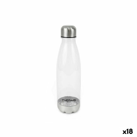 Wasserflasche ThermoSport Edelstahl Stahl 1 L 7,5 x 30 cm (18 Stück)