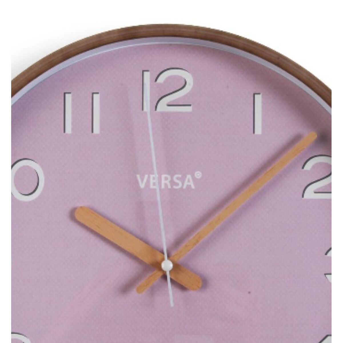 Wanduhr Versa Rosa Kunststoff Quarz 4,3 x 30 x 30 cm