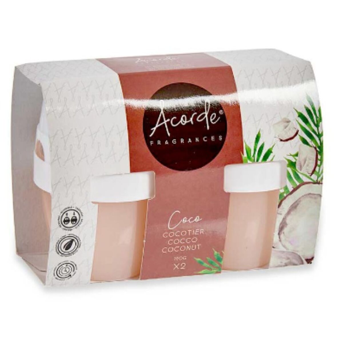 Lufterfrischer-Set Gel Coco (24 Stück)