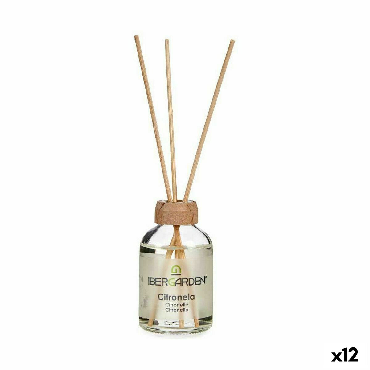 Parfümierte Stäbe Zitronella 50 ml (12 Stück)