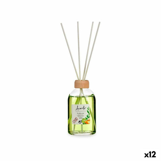 Parfümierte Stäbe Neongrün Grüner Tee 100 ml (12 Stück)