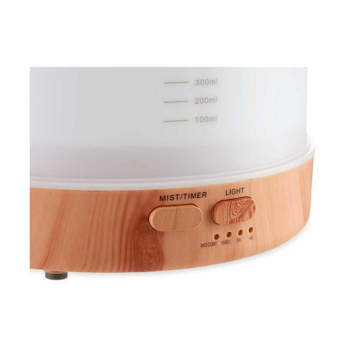 Luftbefeuchter Aroma Diffusor Multicolor-LED Weiß Braun 500 ml (8 Stück)