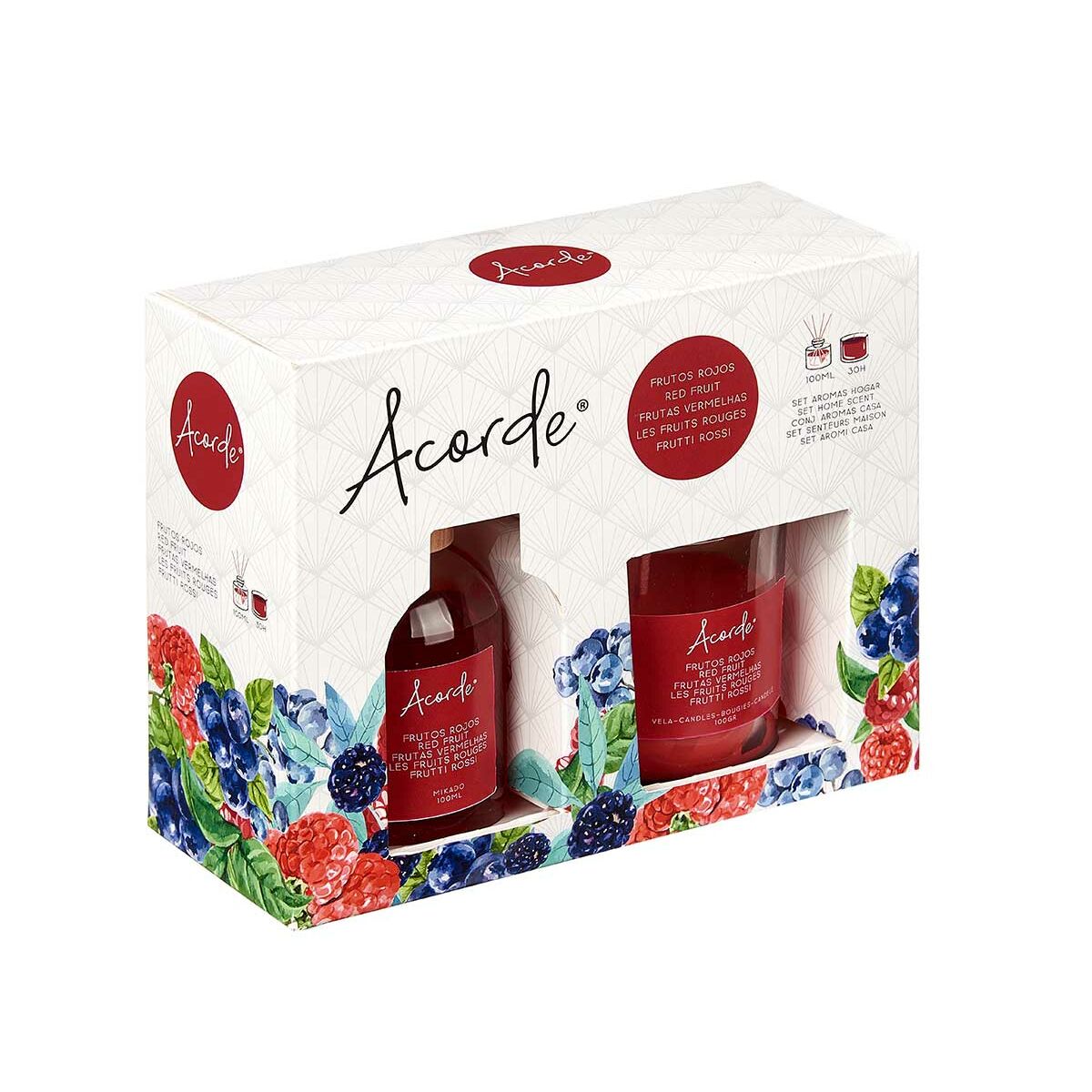 Lufterfrischer-Set 100 ml Rote Früchte (6 Stück)