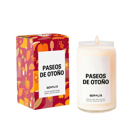 Duftkerze GOVALIS Paseos de Otoño (500 g)