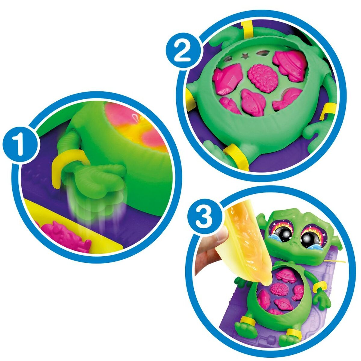 Tischspiel Colorbaby Slime (6 Stück)