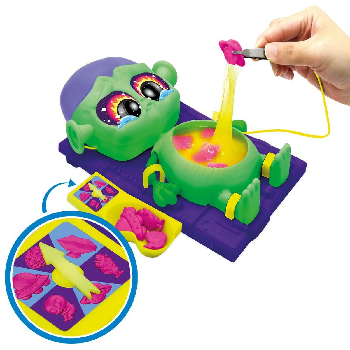 Tischspiel Colorbaby Slime (6 Stück)