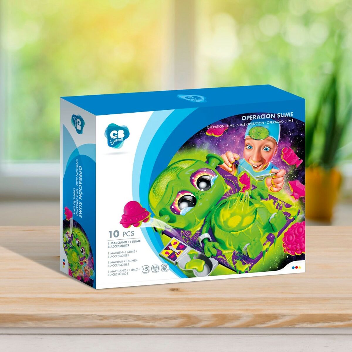 Tischspiel Colorbaby Slime (6 Stück)