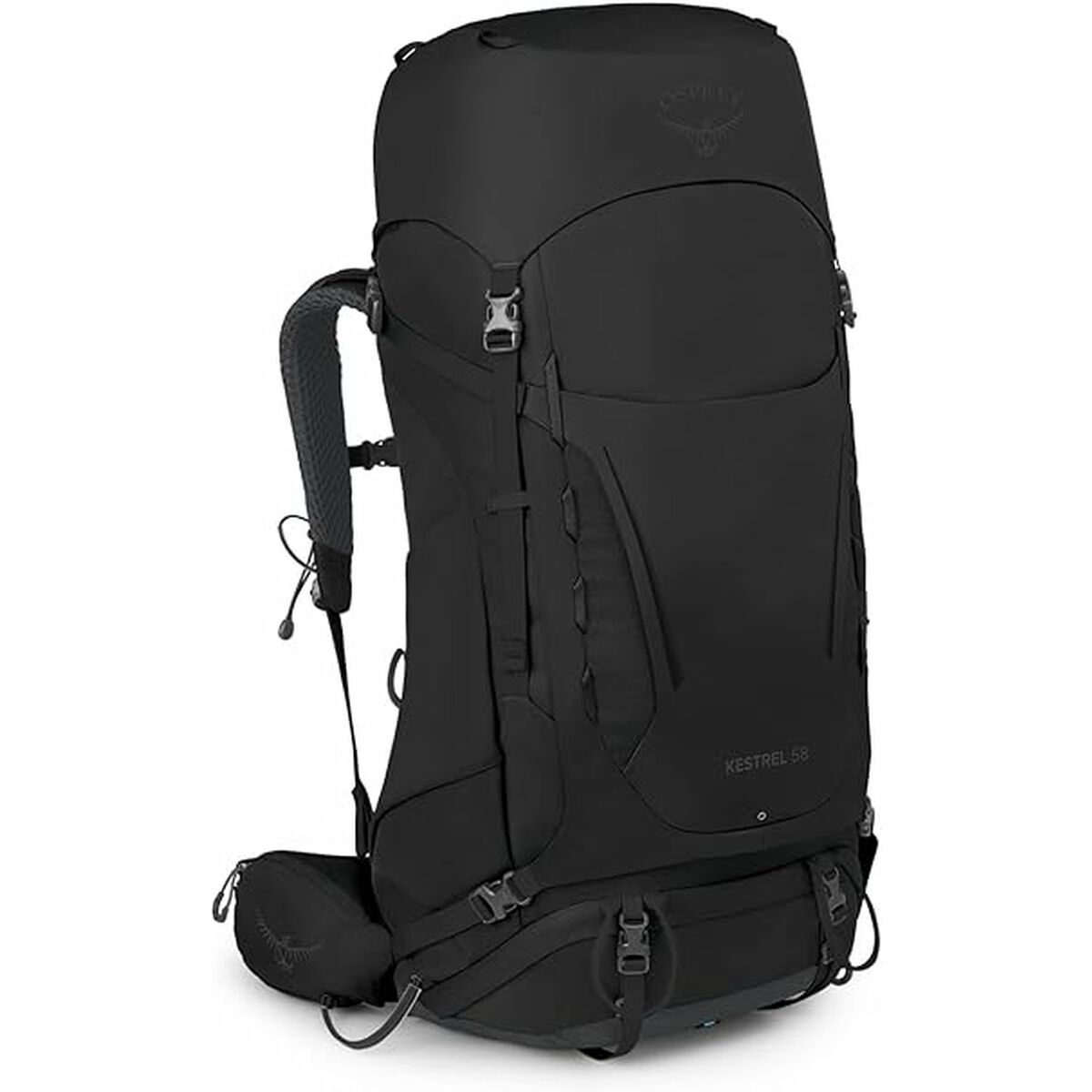 Wanderrucksack OSPREY Kestrel 58 L Schwarz