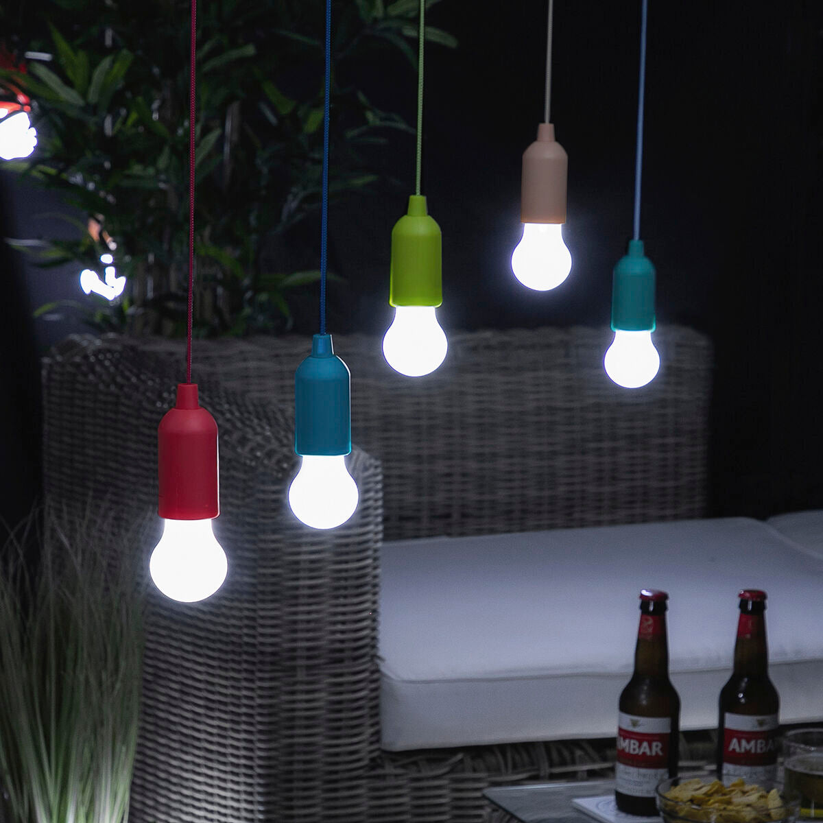 Tragbare LED Glühbirne mit Schnur Bulby InnovaGoods